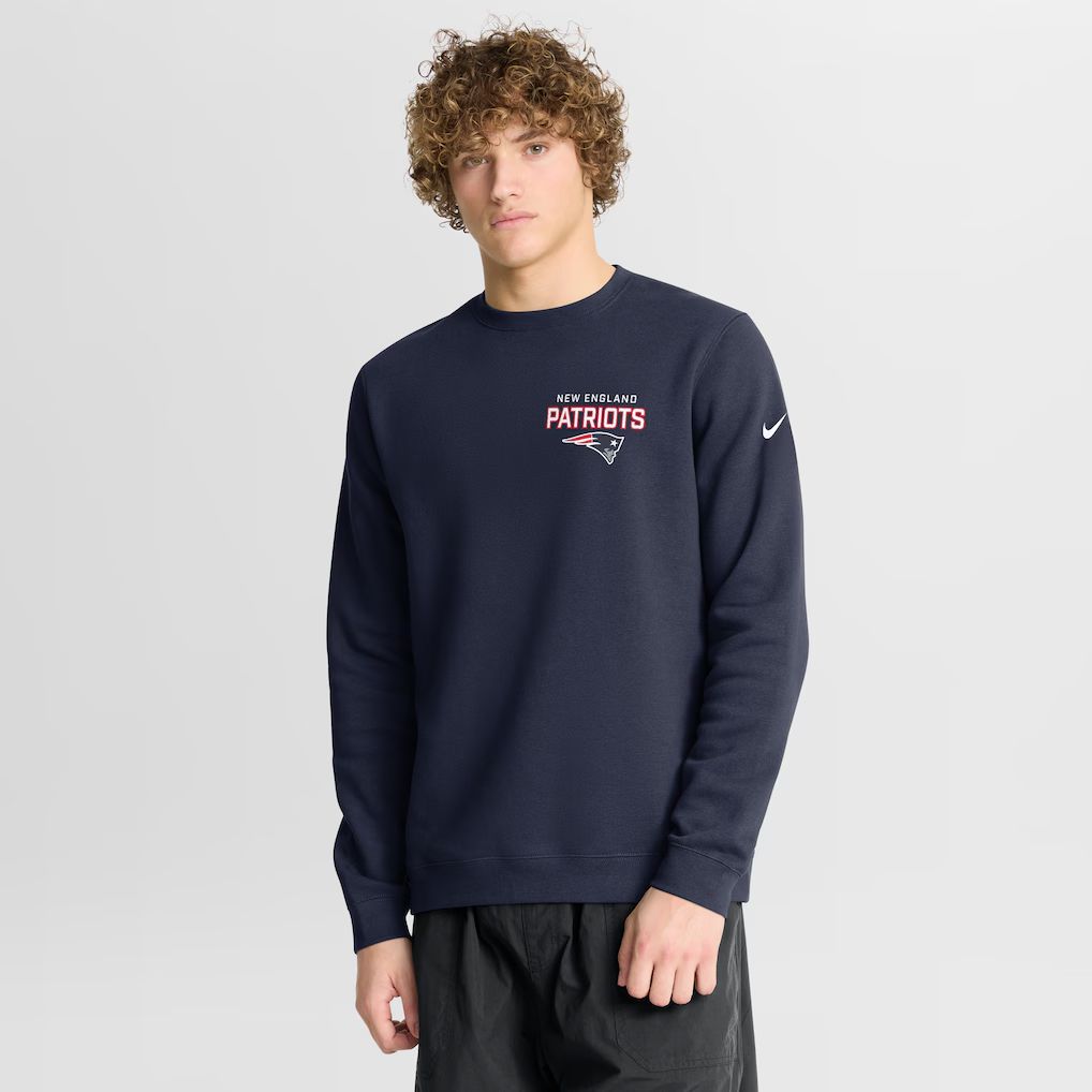 2026 NFL New England Patriots round-neck sweatshirt 02